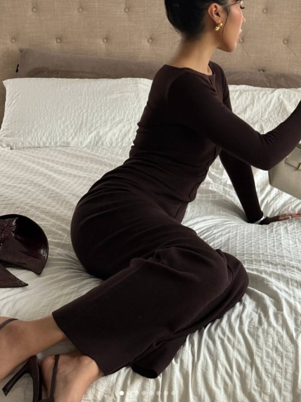 Meshki - Cleona 100% wool dress